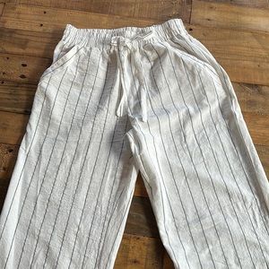 BRAND NEW Women’s Linen Striped Pants